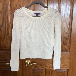 White Forever 21 Knit Sweater Size S